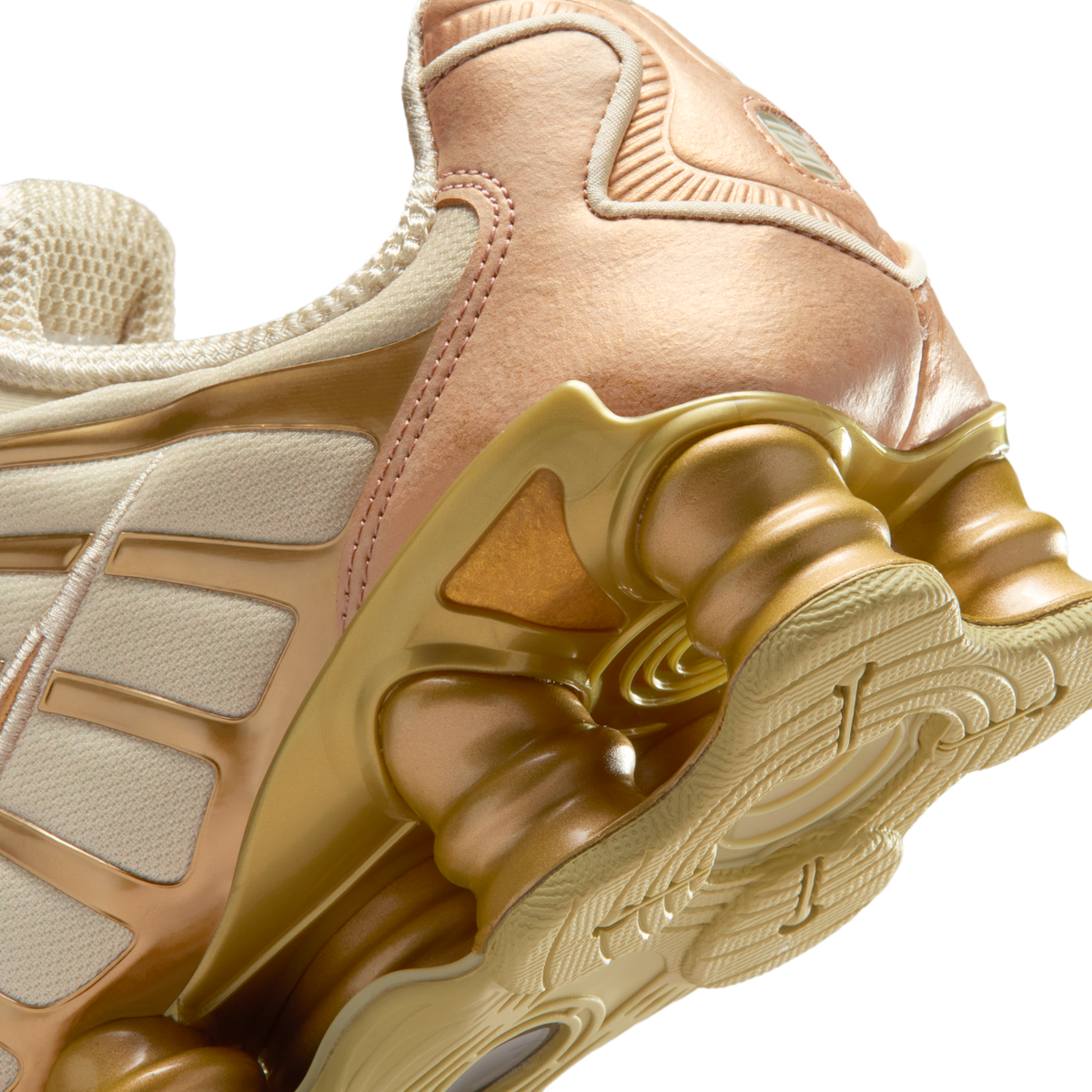 Nike Shox TL Coconut Milk Metallic Gold Copper (Women's) | IM7189-113
