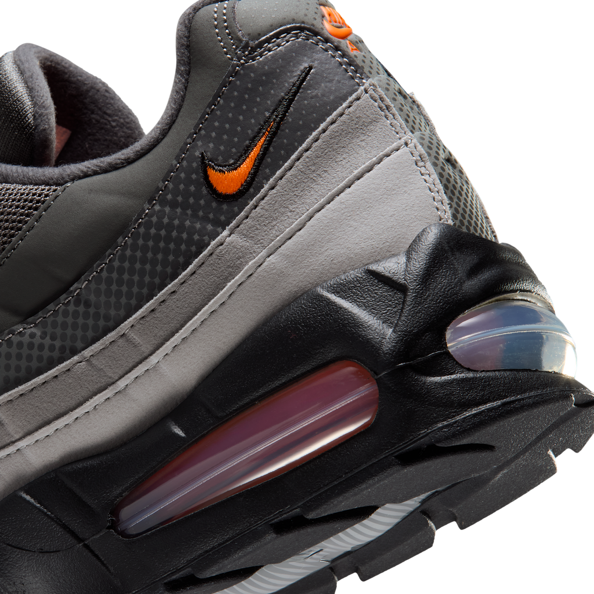 Nike Air Max 95 Big Bubble Black Total Orange