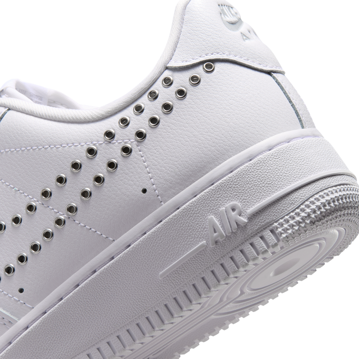 Nike Air Force 1 Low '07 LV8 Triple White Metallic Silver (Women's)
