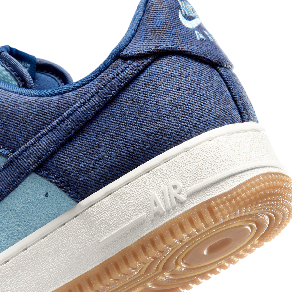 Nike Air Force 1 Low '07 LV8 Denim Navy Worn Blue