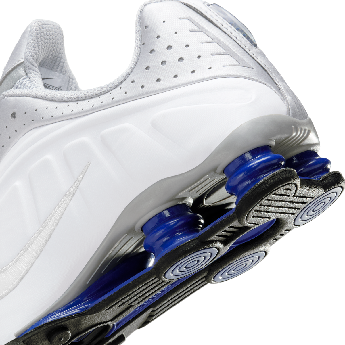 Nike Shox R4 Metallic Silver Deep Royal Blue | HQ1988-102