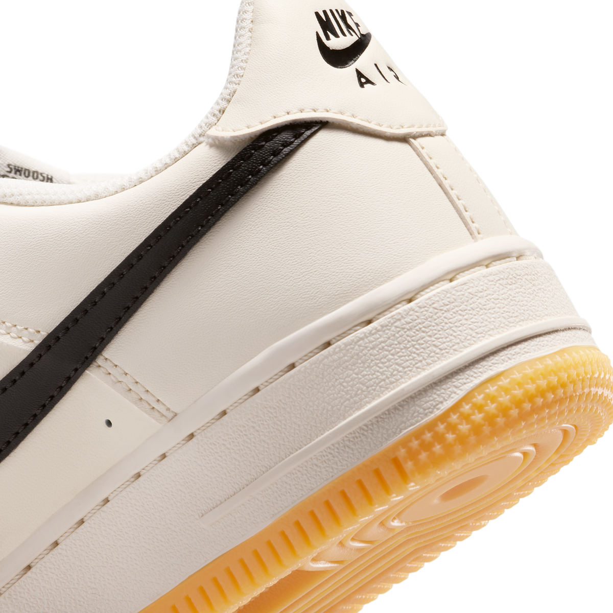 Nike Air Force 1 Low LV8 Soft Pearl Gum Black (GS)
