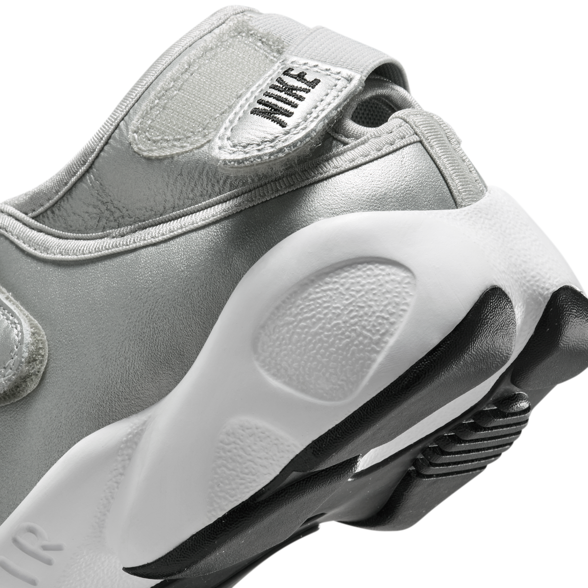 Nike Air Rift Leather Metallic Silver Sail (Women's) | HM5737-003