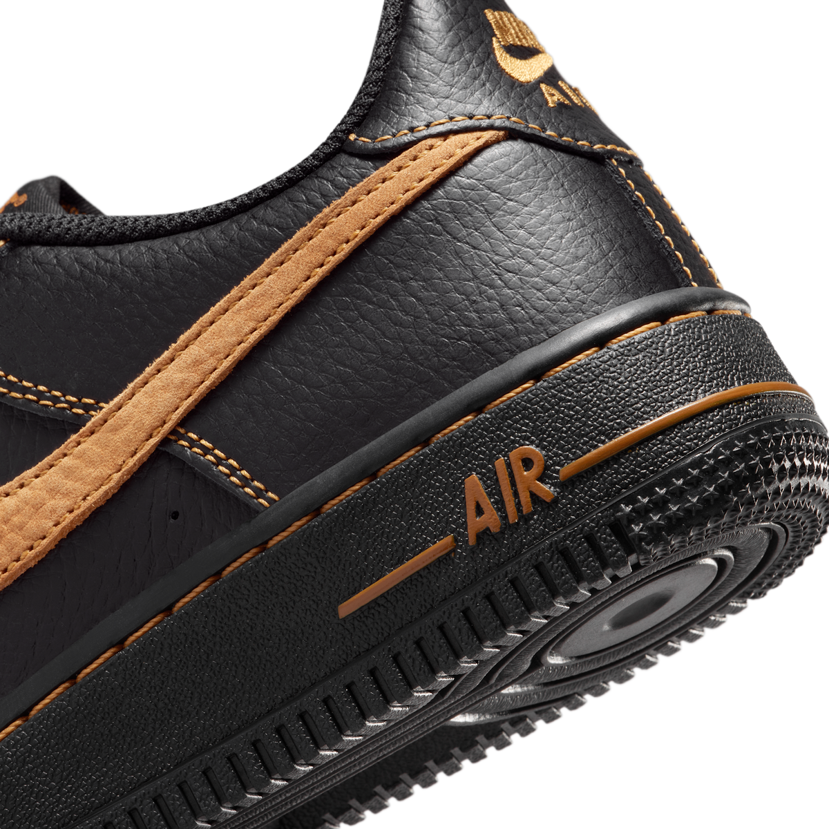 Nike Air Force 1 Low LV8 Black Desert Ochre (GS)