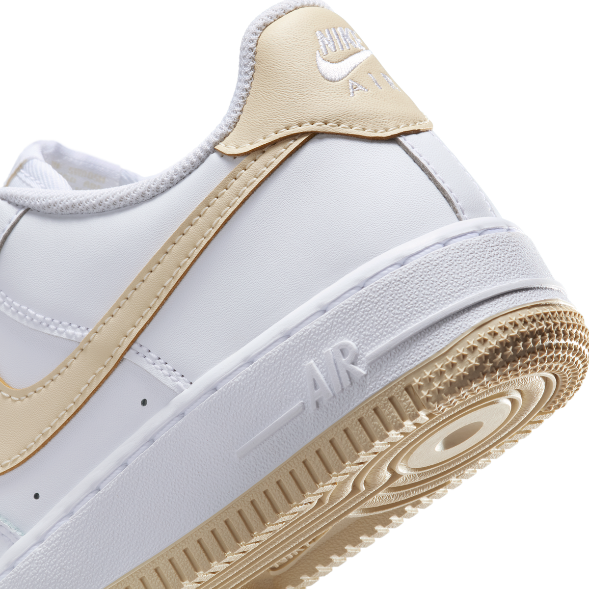 Nike Air Force 1 White Light Khaki (GS)