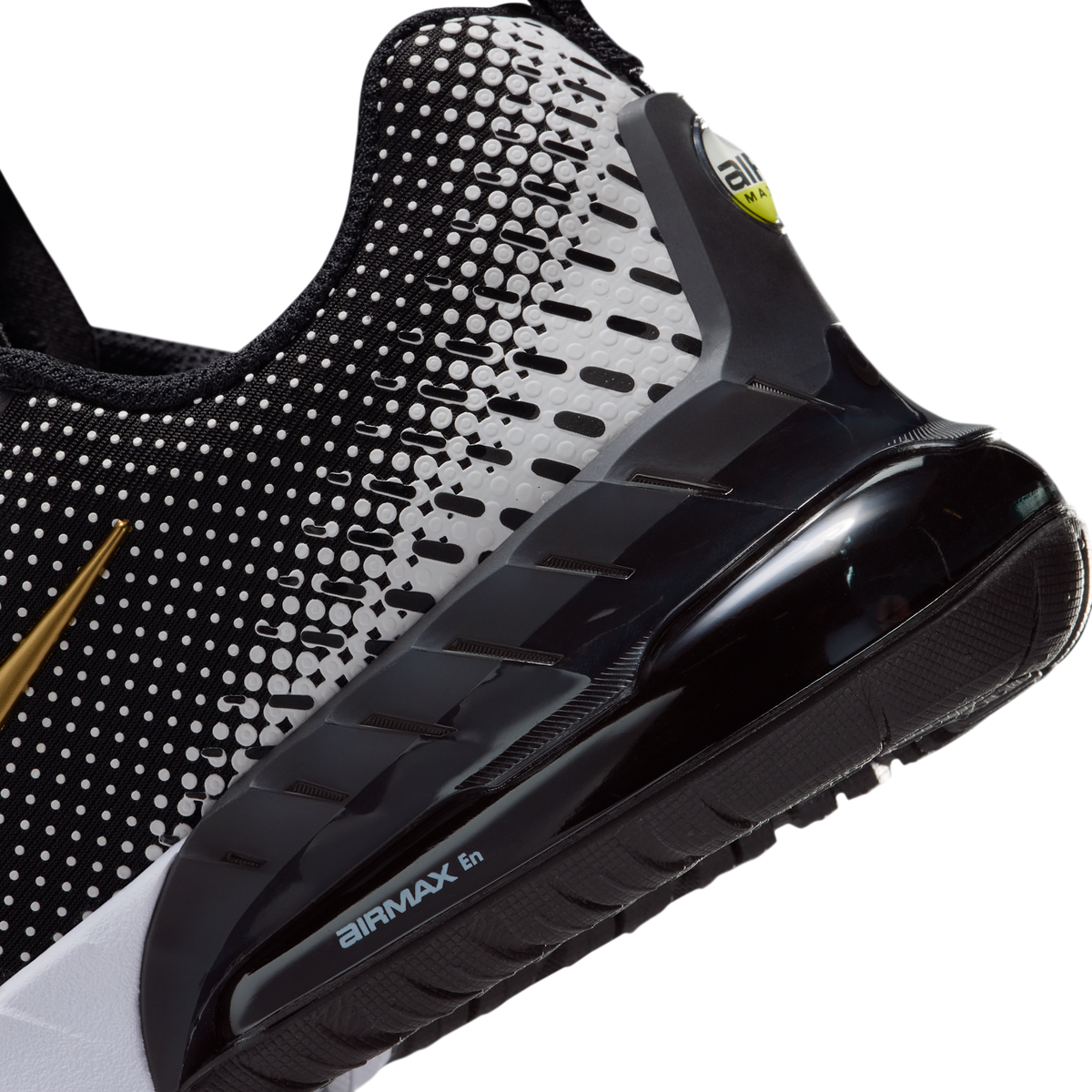 Nike Air Max Phoenix Black White Metallic Gold (GS) | HF7052-007
