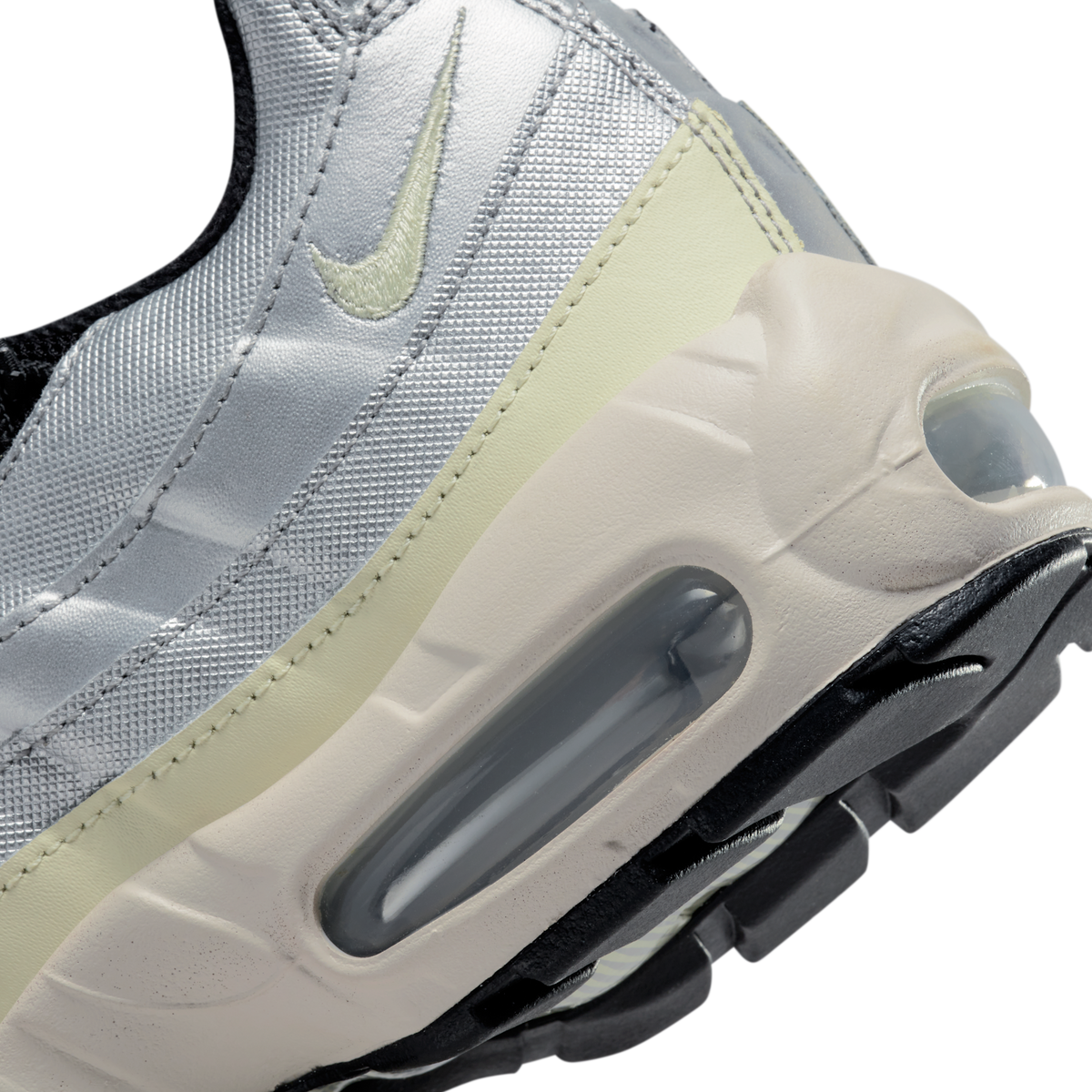 Nike Air Max 95 Toggle Metallic Silver Alabaster (Women's)