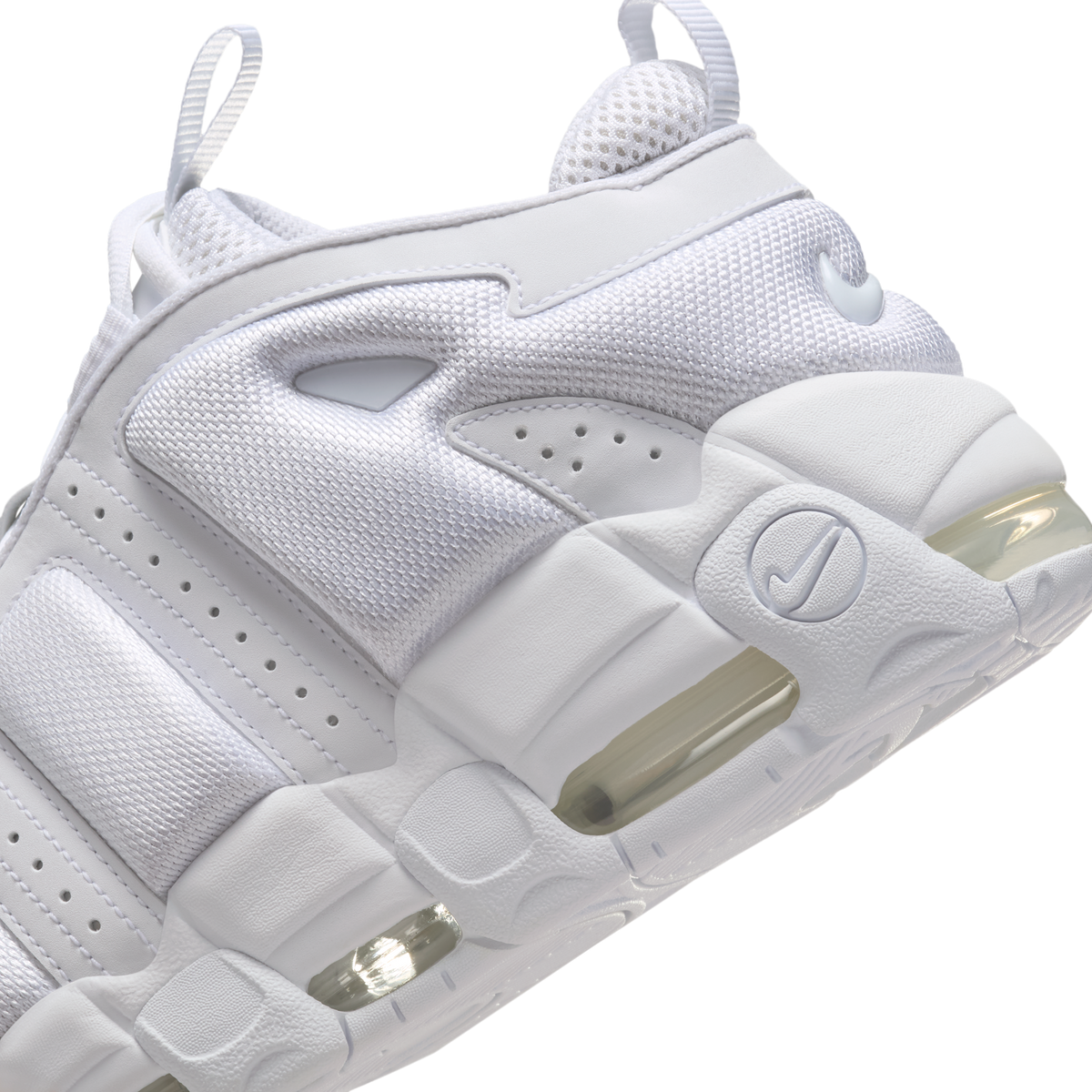 Nike Air More Uptempo Low Triple White
