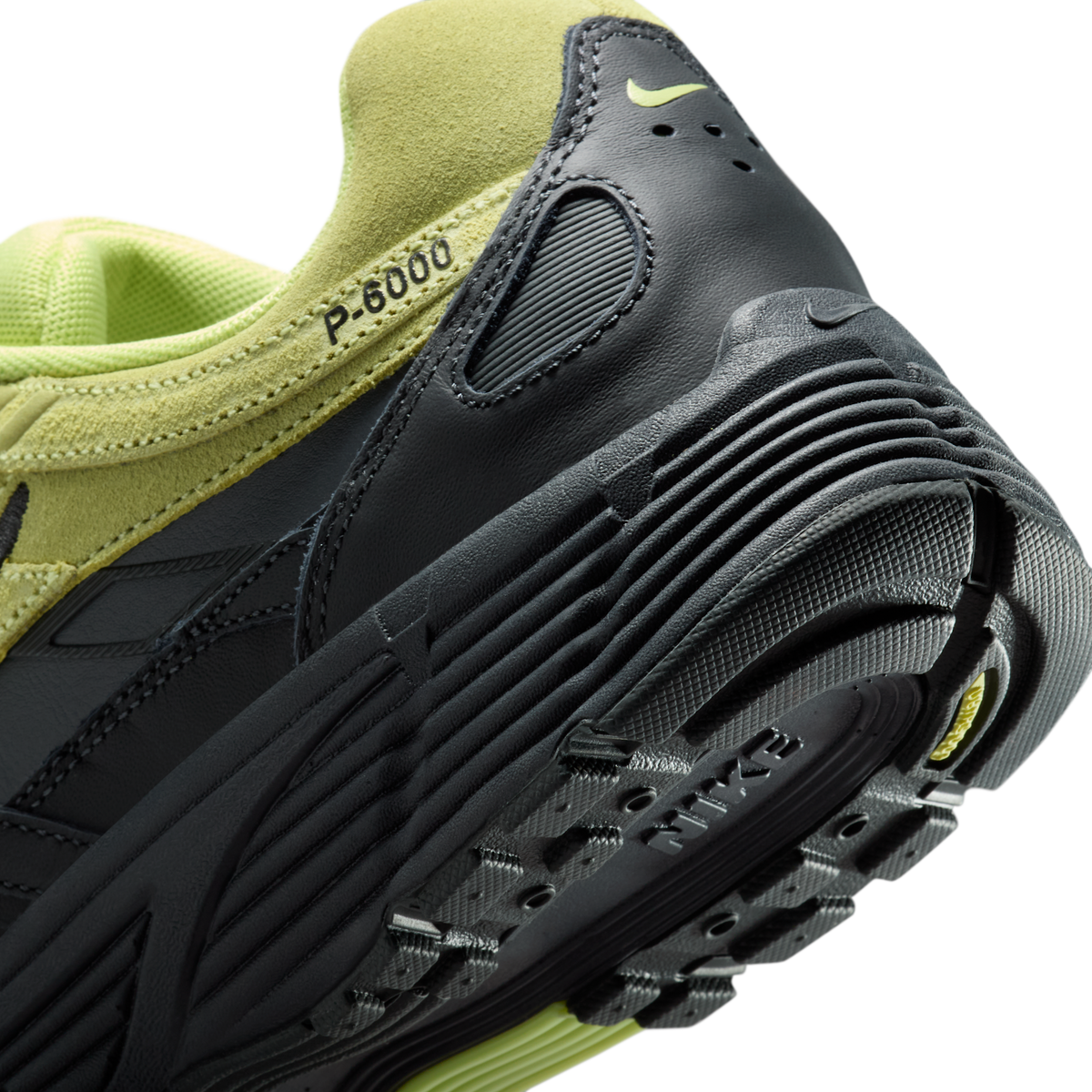 Nike P-6000 Premium Limelight Dark Smoke Grey
