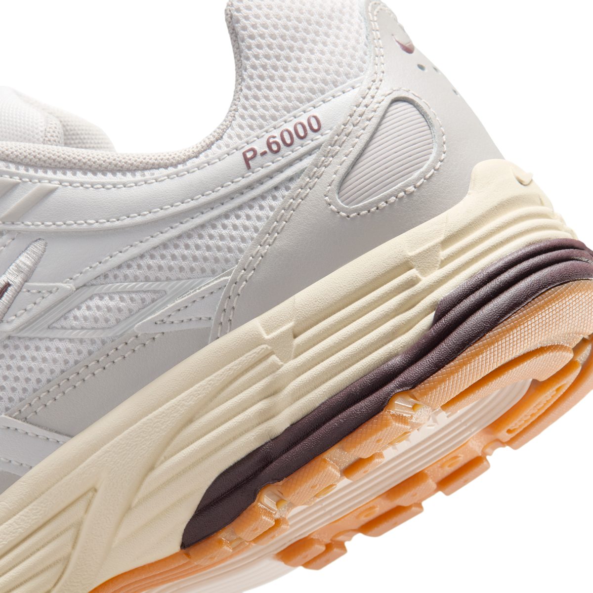 Nike P-6000 College Grey Burgundy Crush
