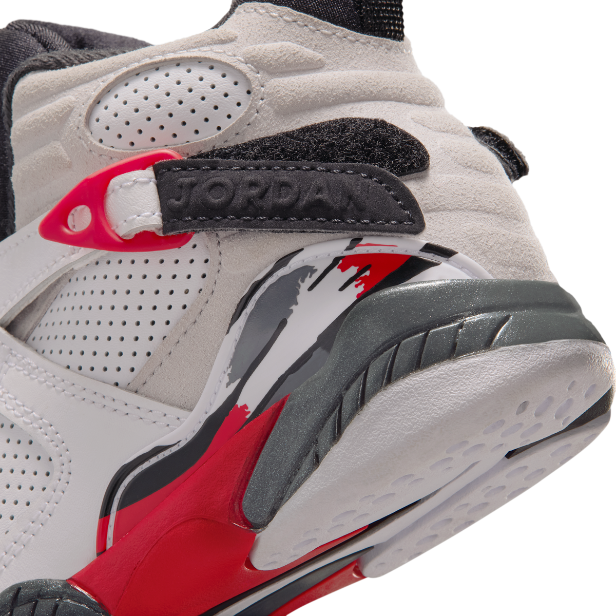 Jordan 8 Retro White True Red (2025) (PS)