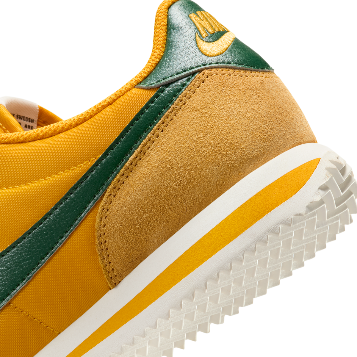 Nike Cortez Textile Yellow Ochre Gorge Green (Women's) | DZ2795-702