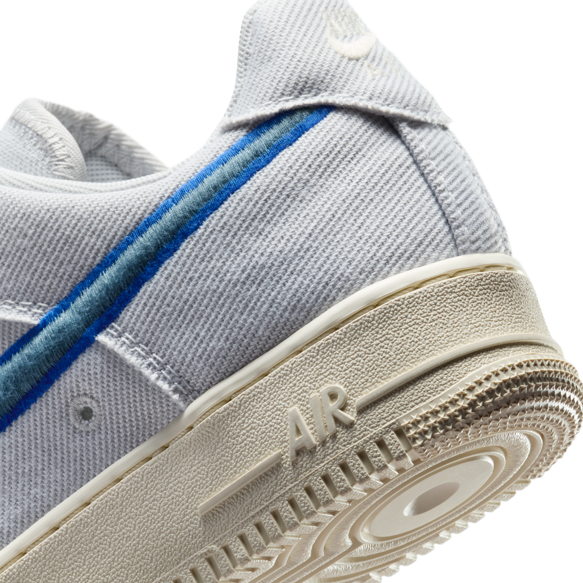 Nike Air Force 1 Low Canvas Photon Dust Game Royal Pale Ivory Smokey Blue