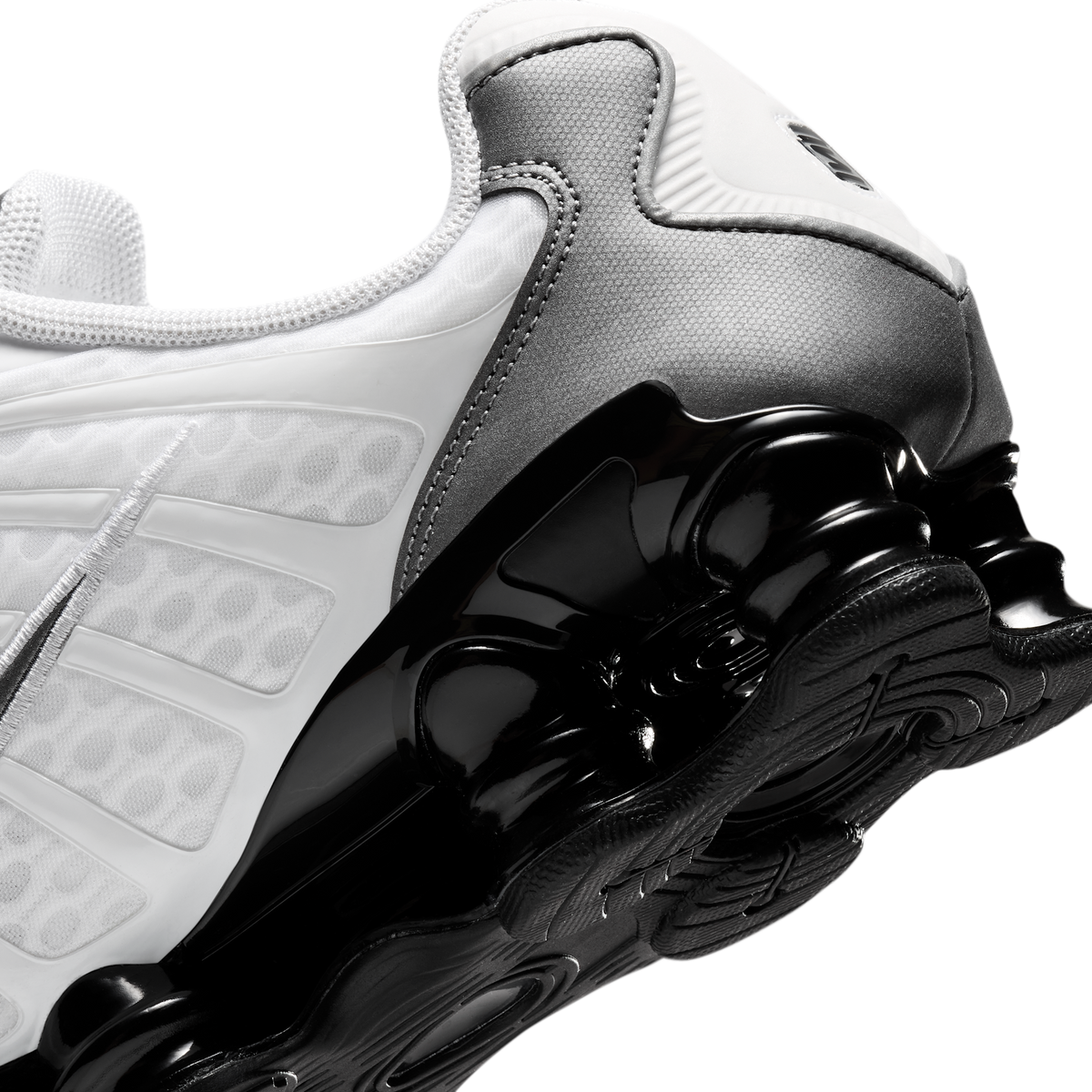 Nike Shox TL White Black Metallic Cool Grey