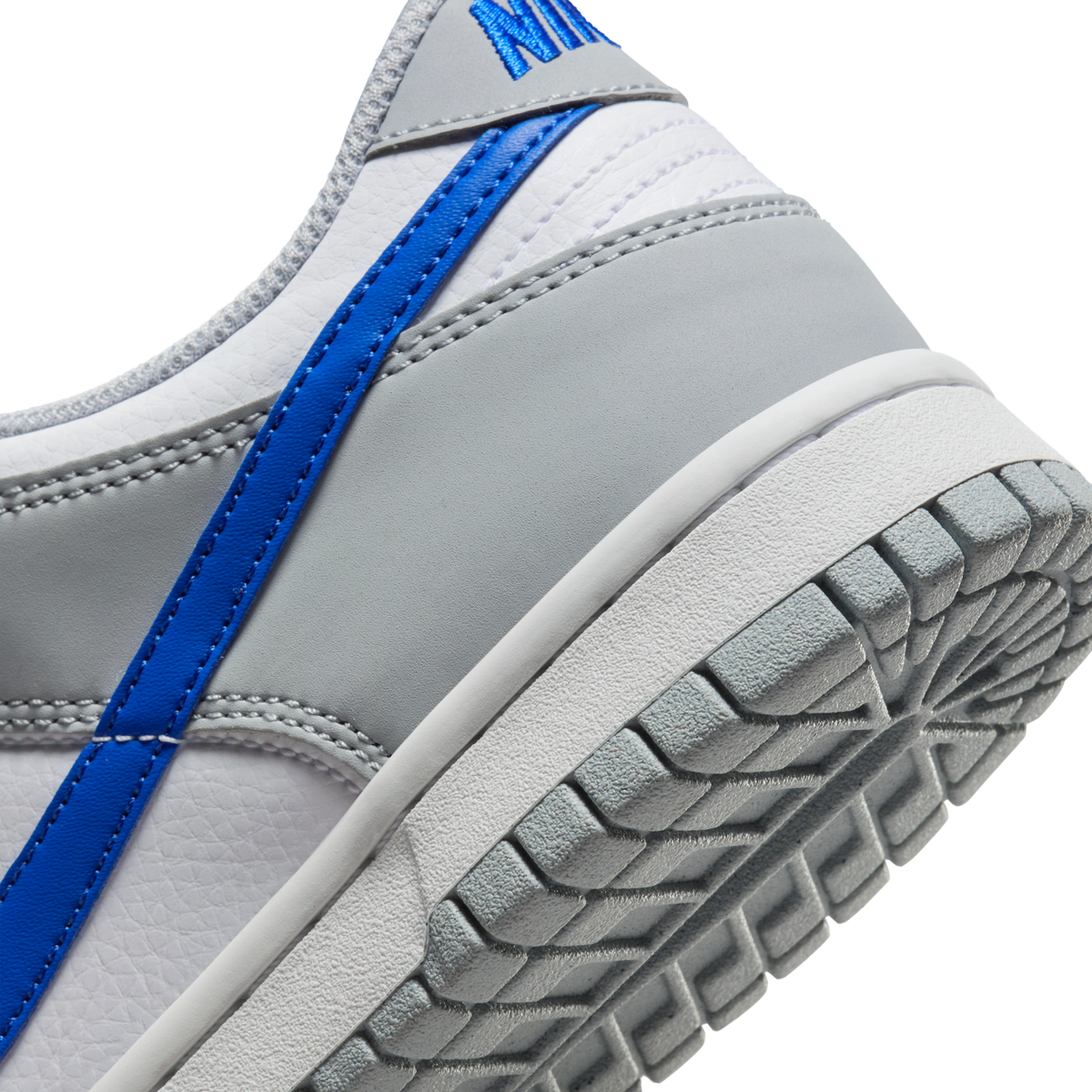 Nike Dunk Low Mini Swoosh Wolf Grey Game Royal (GS)