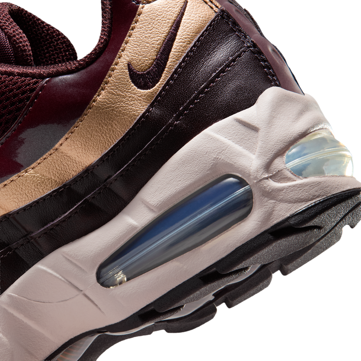 Nike Air Max 95 SE Big Bubble Burgundy Crush (Women's) | IB6398-600