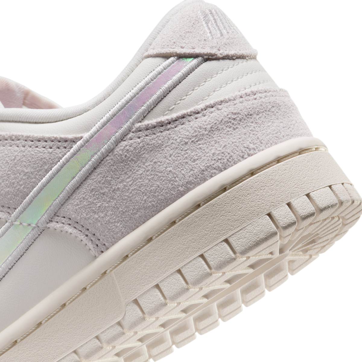 Nike Dunk Low Sail Iridescent Swoosh (Women's) | HF5074-133
