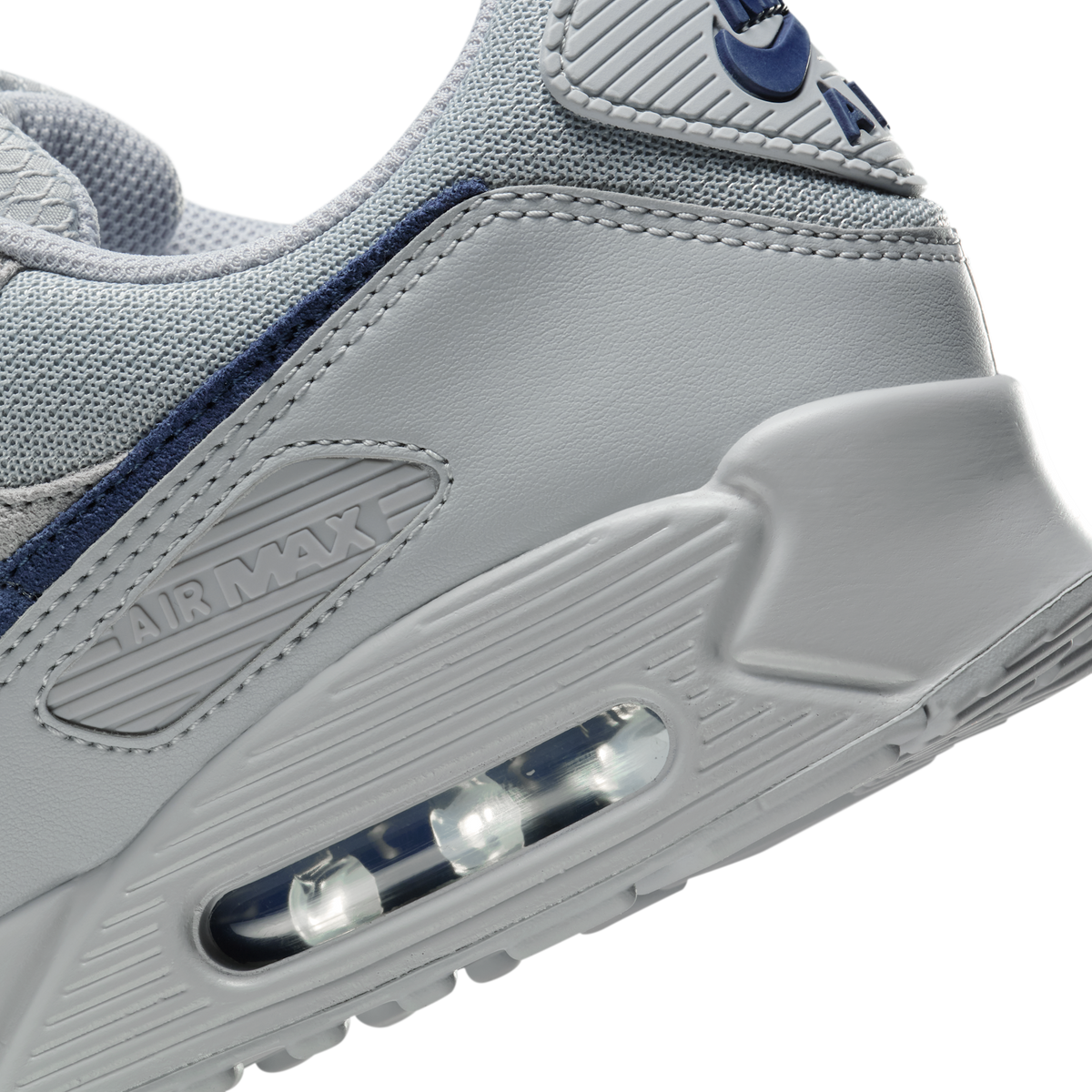 Nike Air Max 90 Wolf Grey Midnight Navy