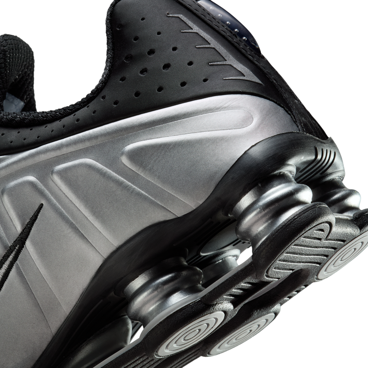 Nike Shox R4 Metallic Silver Black | HQ1988-007
