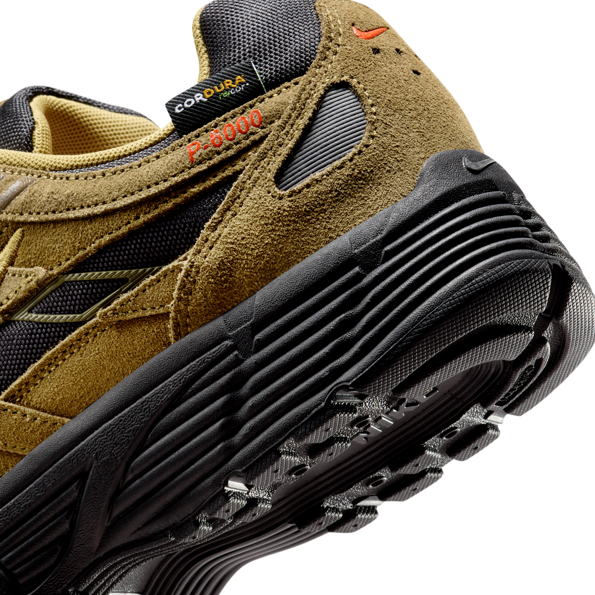 Nike P-6000 Premium Cordura Olive Flak Black Picante Red