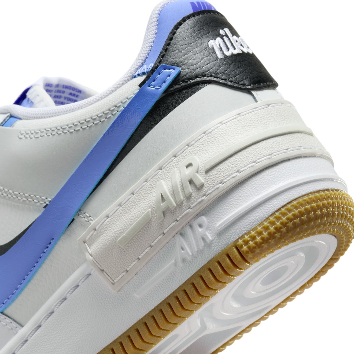 Nike Air Force 1 Low Shadow White Photon Dust Royal Pulse (Women's)