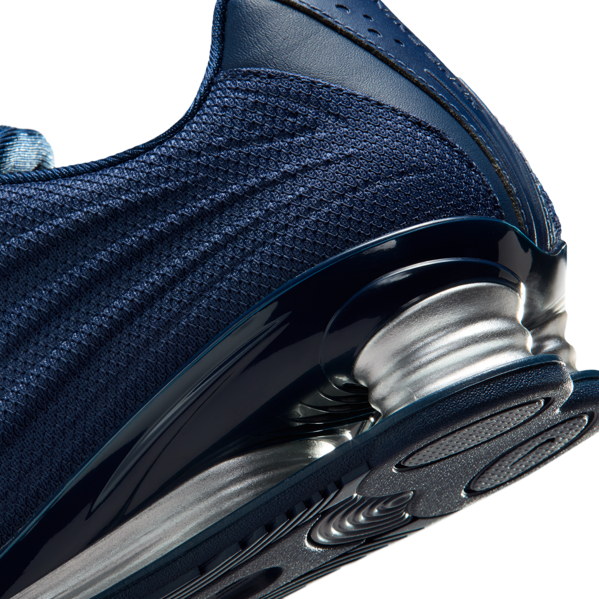 Nike Shox Z Midnight Navy Metallic Silver (Women's)