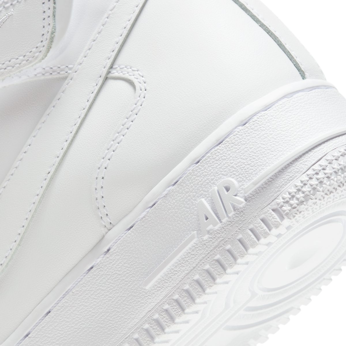 Nike Air Force 1 Mid Triple White (Women's)