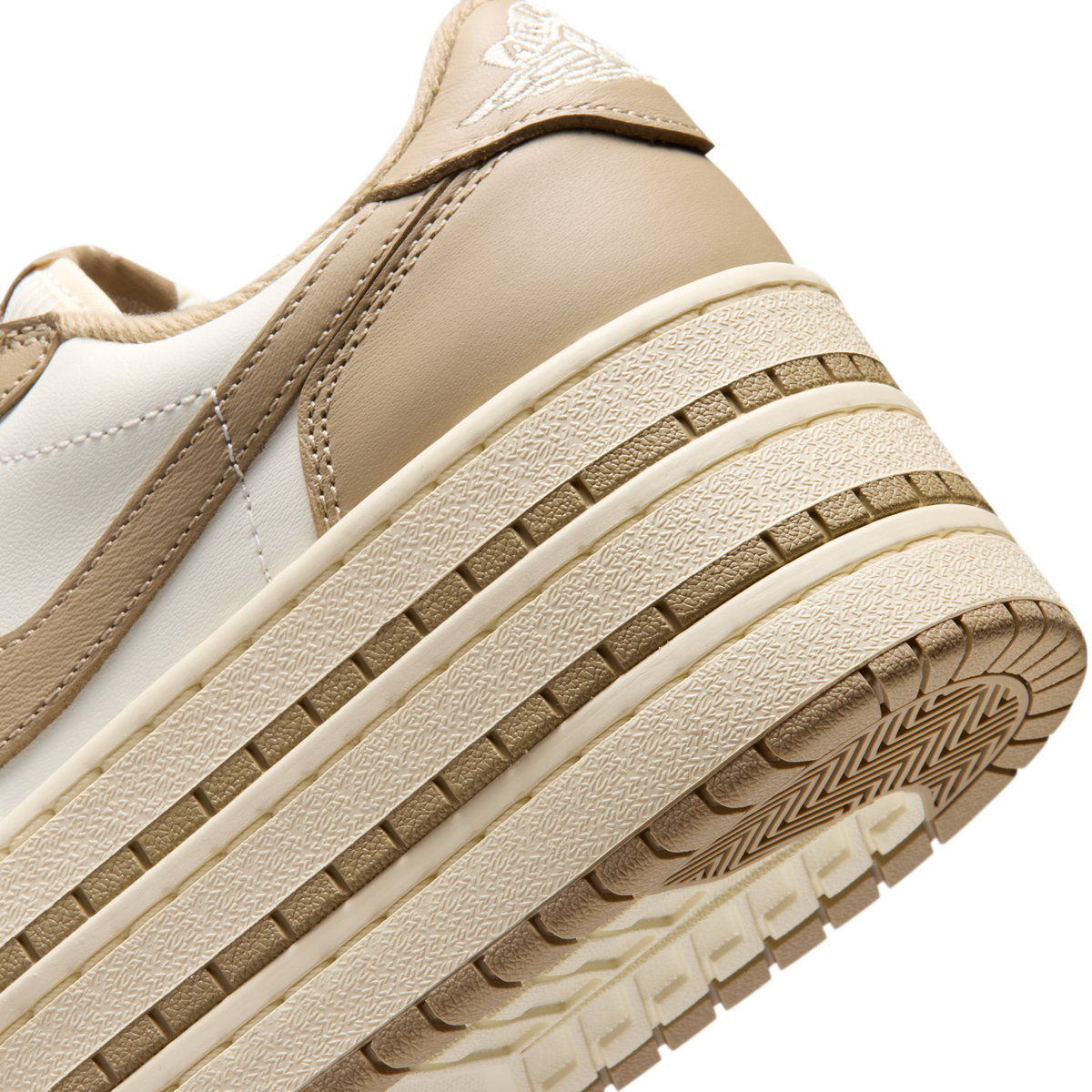 Jordan 1 Low Triple Stack Khaki Sail (Women's)