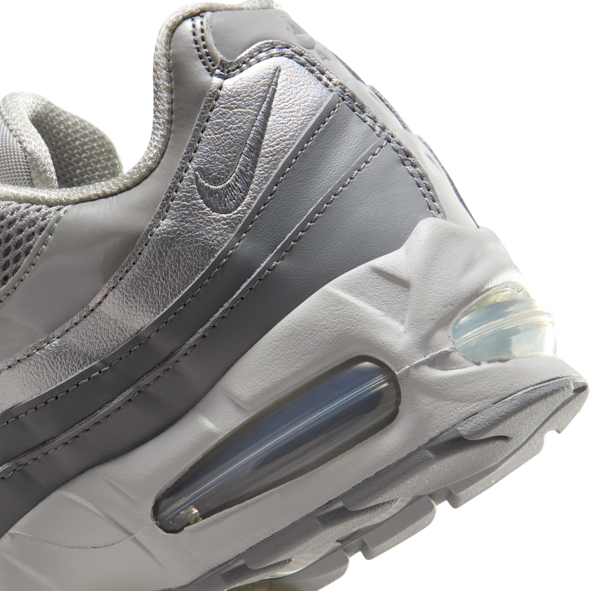 Nike Air Max 95 SE Big Bubble Grey Fog Silver (Women's)