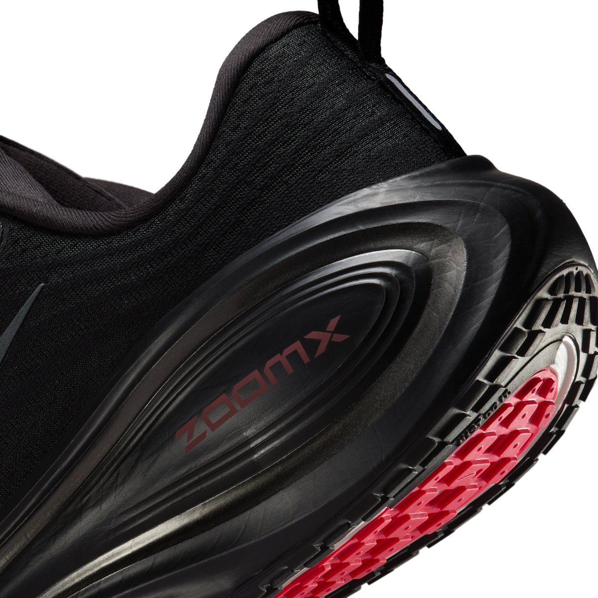 Nike Vomero Plus Black Bright Crimson