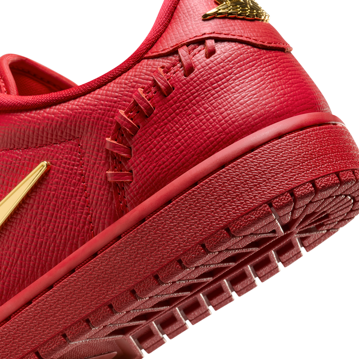 Jordan 1 Low Method of Make Gym Red Metallic Gold (Women's)
