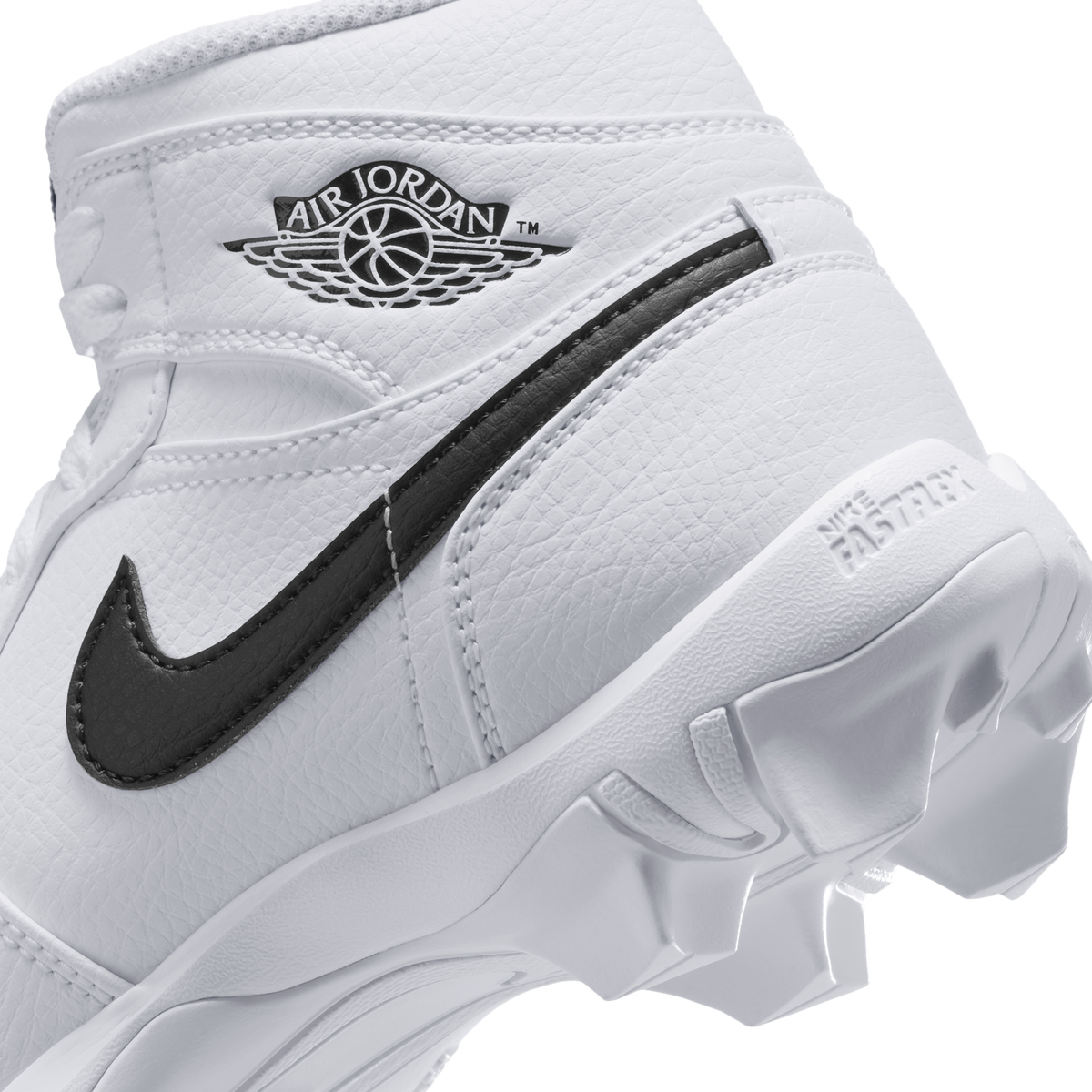 Jordan 1 Mid Cleat White Black (GS)