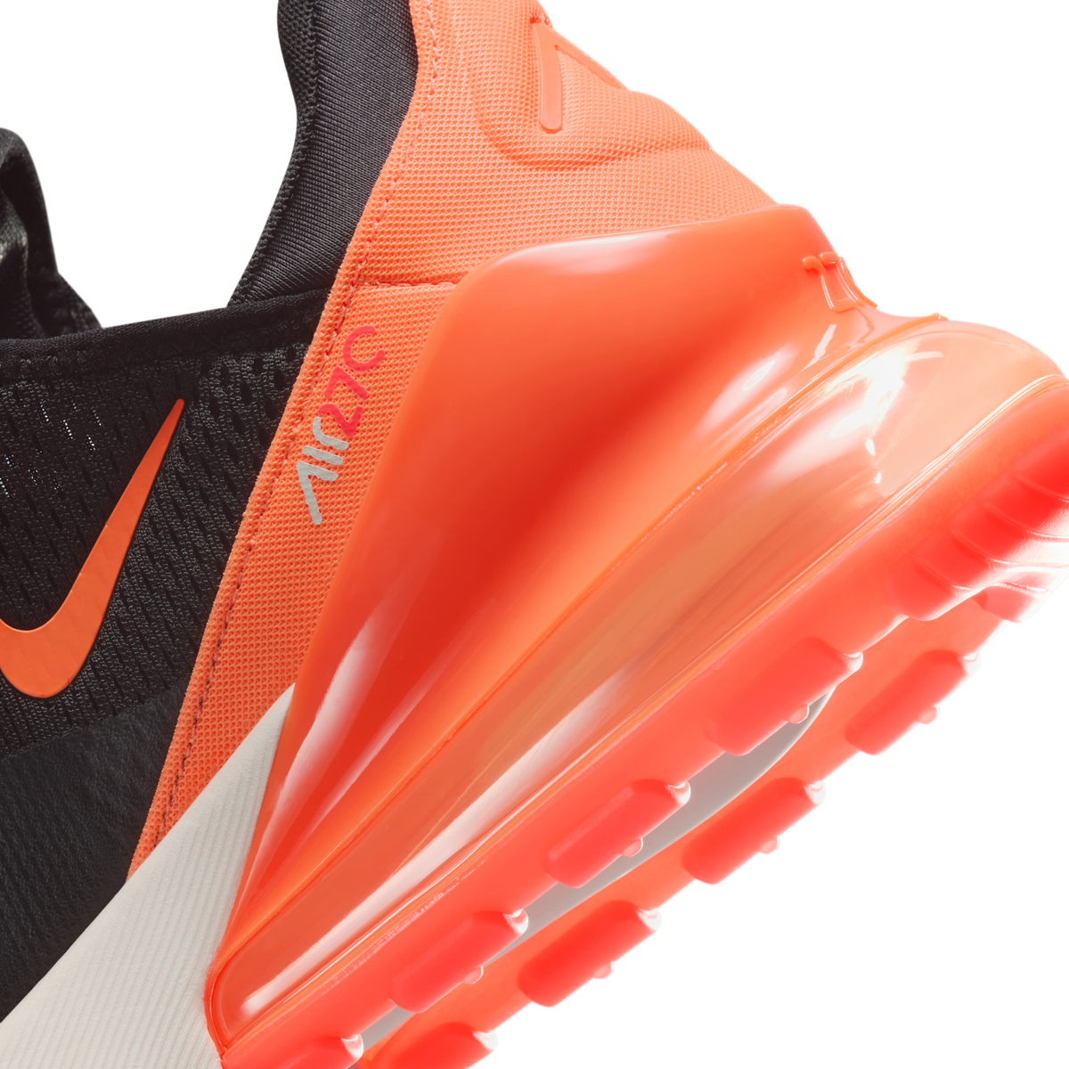 Nike Air Max 270 Black Phantom Total Orange