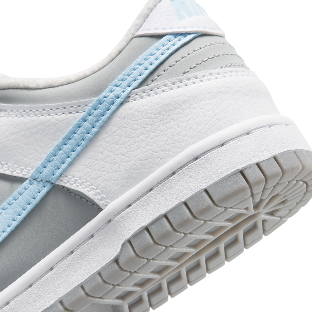 Nike Dunk Low White Light Smoke Grey Celestine Blue (GS)