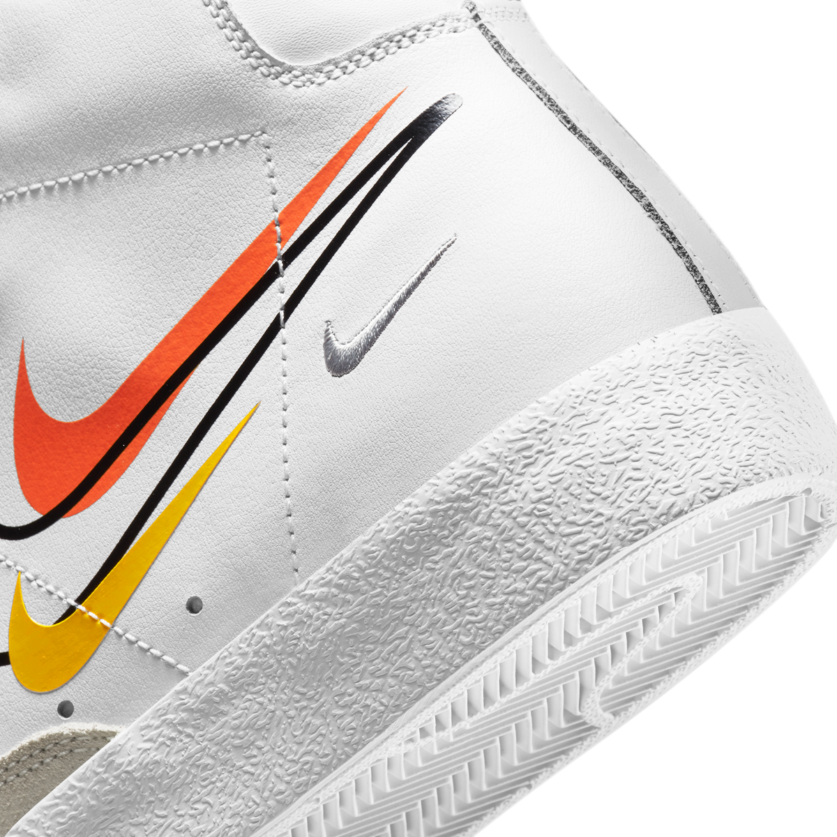 Nike Blazer Mid 77 Multi-Swoosh White | DN7996-100