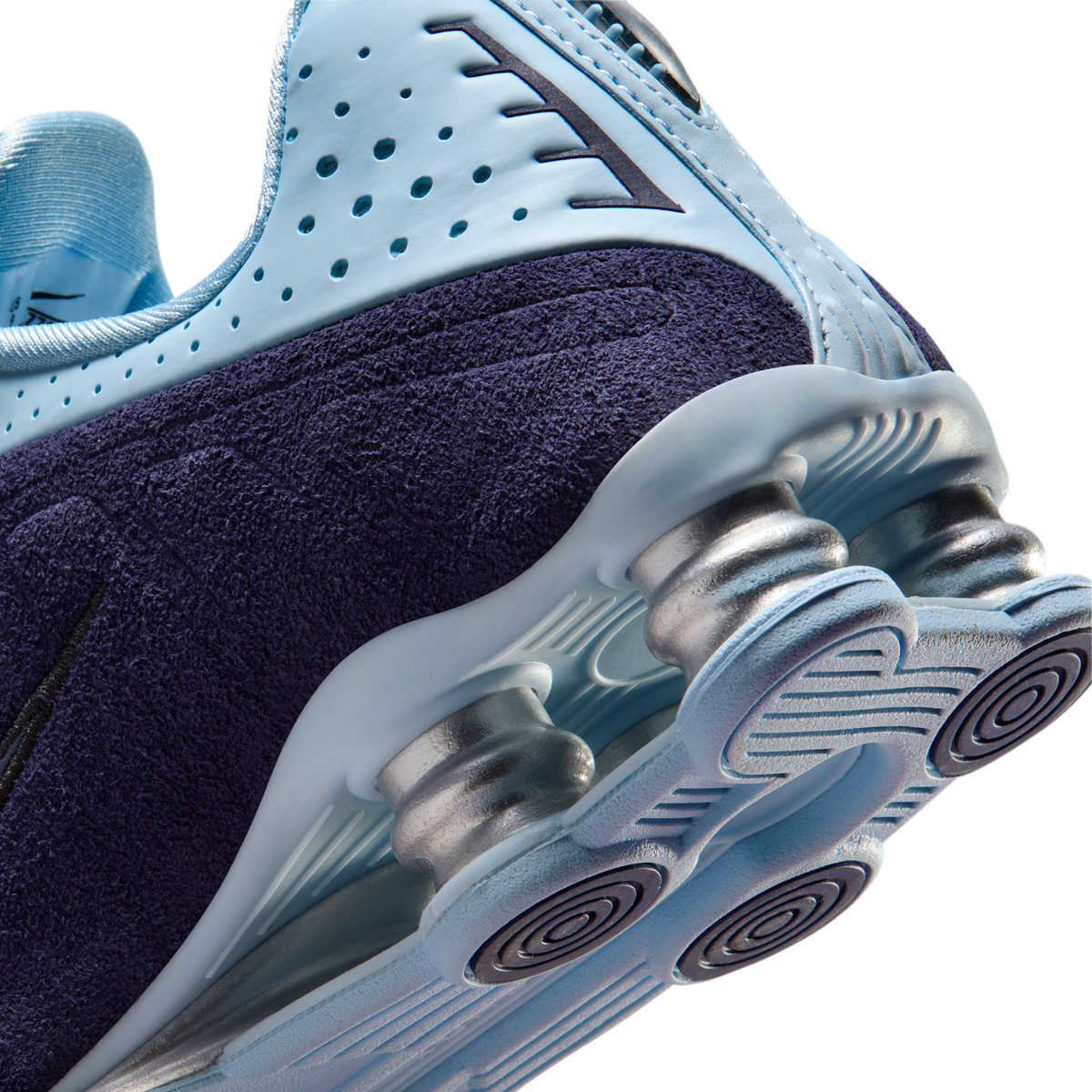 Nike Shox R4 Imperial Purple Celestine Blue (Women's) | HQ7739-500