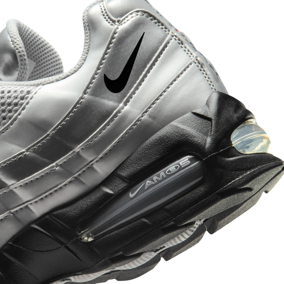 Nike Air Max 95 SE Big Bubble Total 90 Metallic Silver
