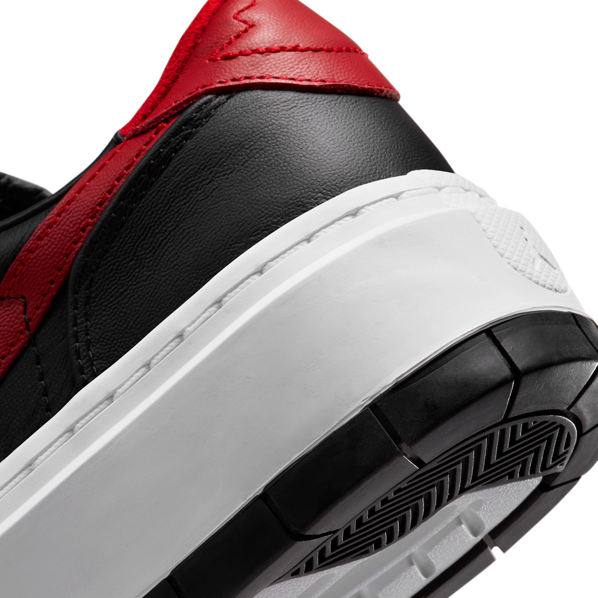 Jordan 1 Elevate Low Black Gym Red White (Women's)