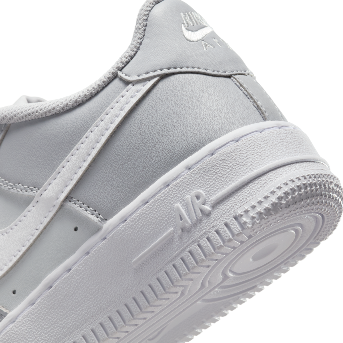 Nike Air Force 1 Wolf Grey Pure Platinum White (GS)