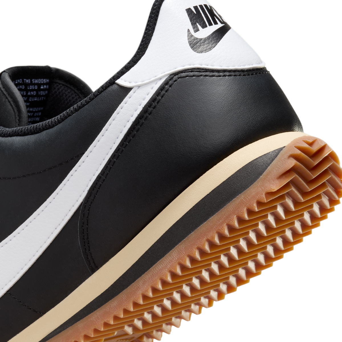Nike Cortez Black Gum Medium Brown Sesame White | DM4044-002