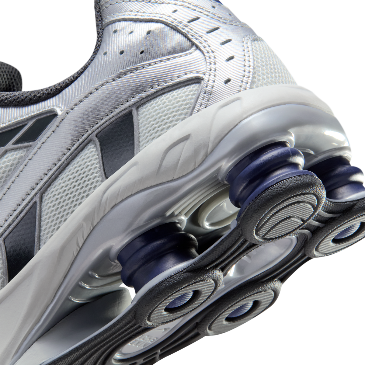 Nike Shox Ride 2 Photon Dust Metallic Silver Navy | IO1449-025