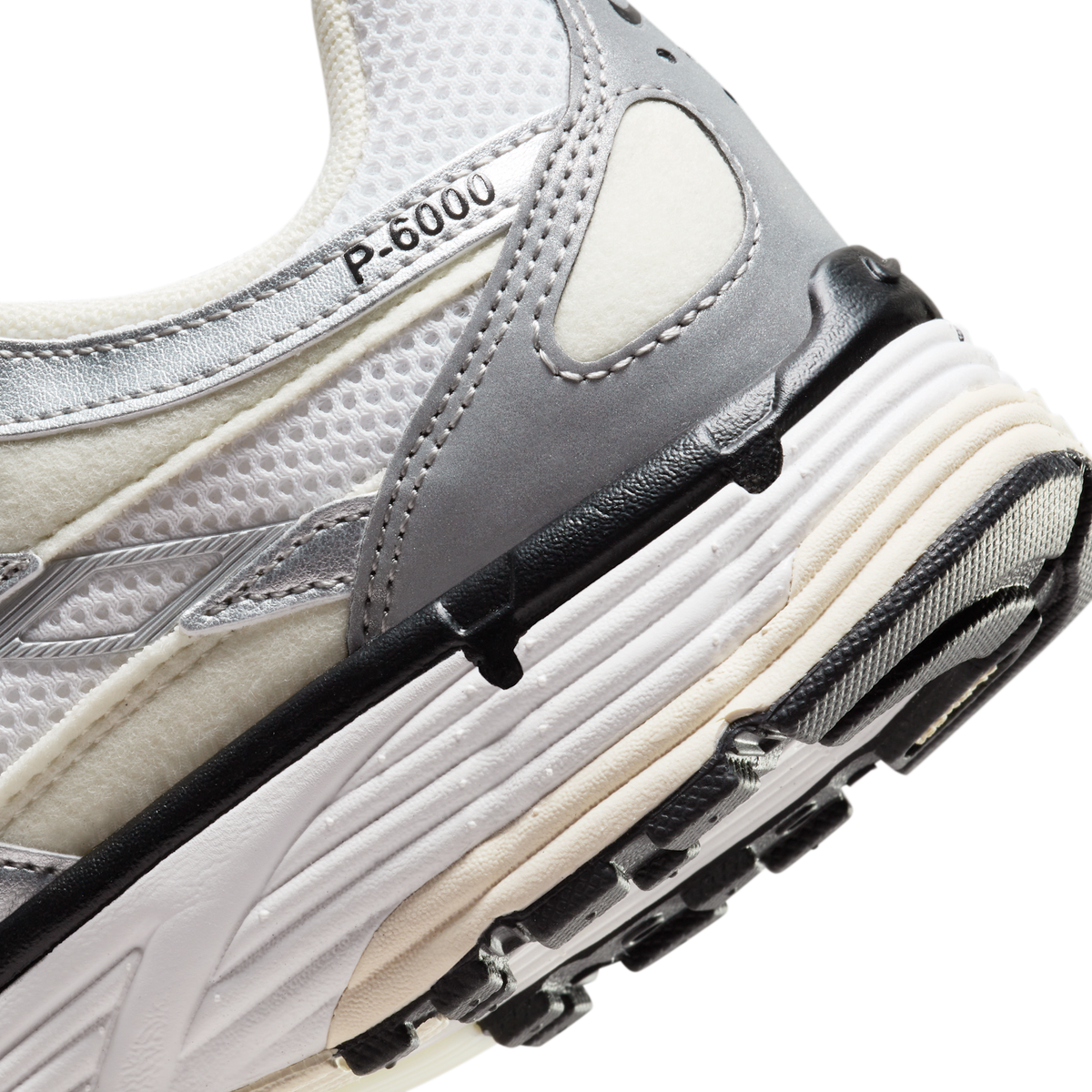 Nike P-6000 Coconut Milk Metallic Silver (Women's)