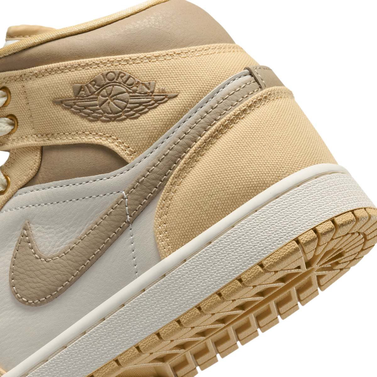 Jordan 1 Mid Khaki Sesame (Women's)