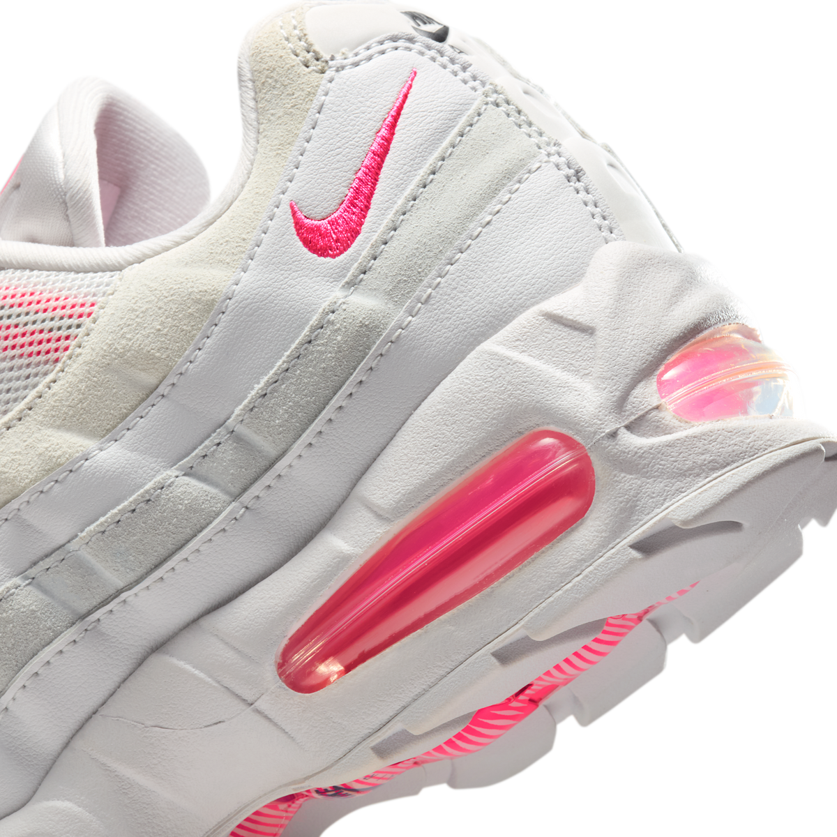 Nike Air Max 95 OG Big Bubble Vast Grey Hyper Pink (Women's) | IB6396-002