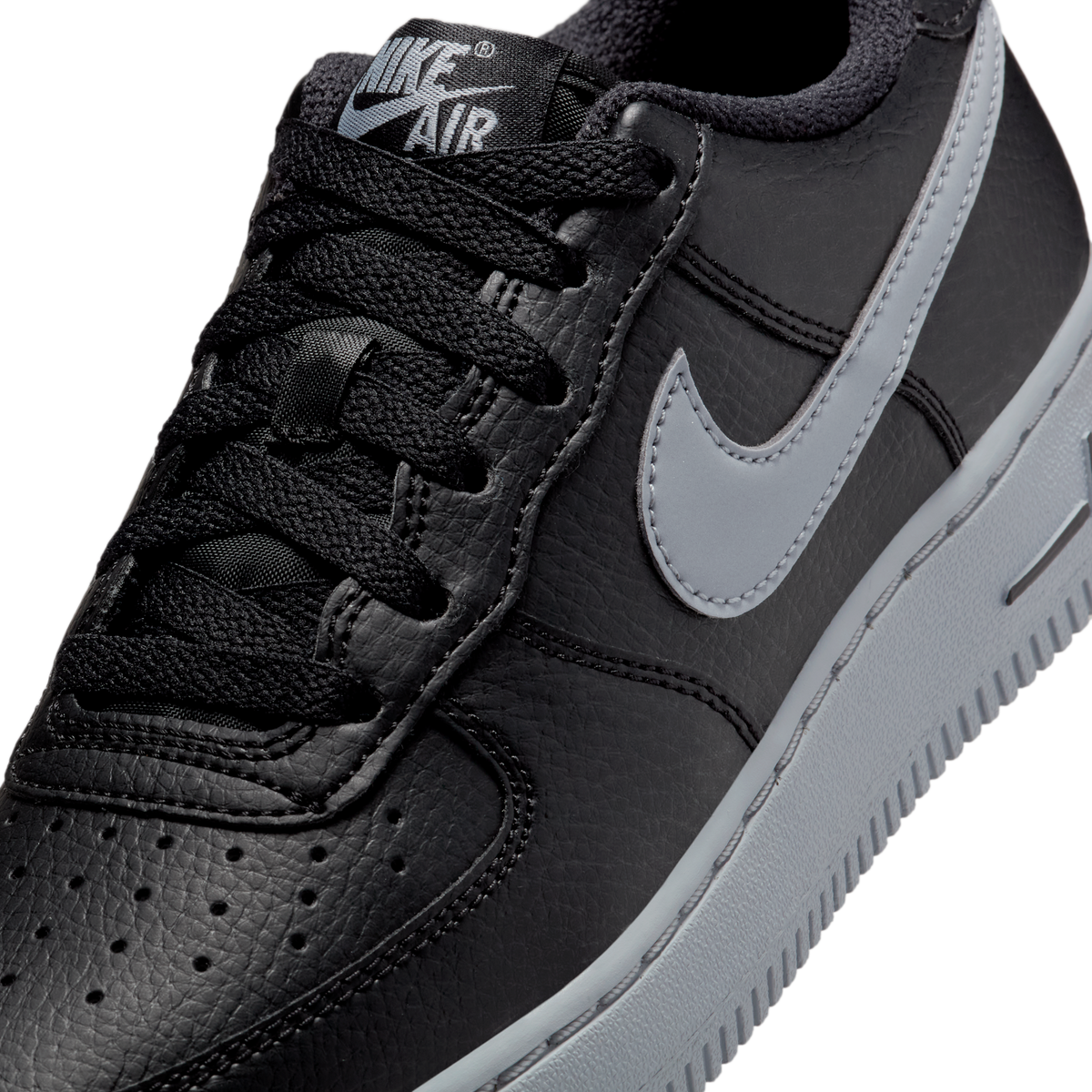 Nike Air Force 1 Low Black Wolf Grey (GS)