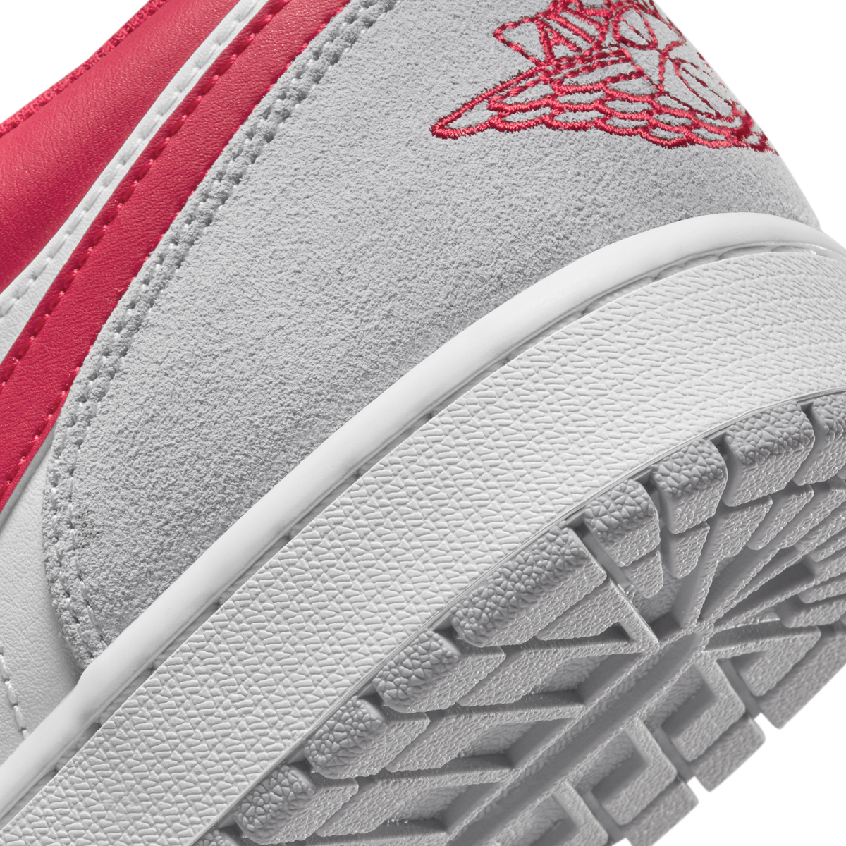 Jordan 1 Low SE Light Smoke Grey Gym Red