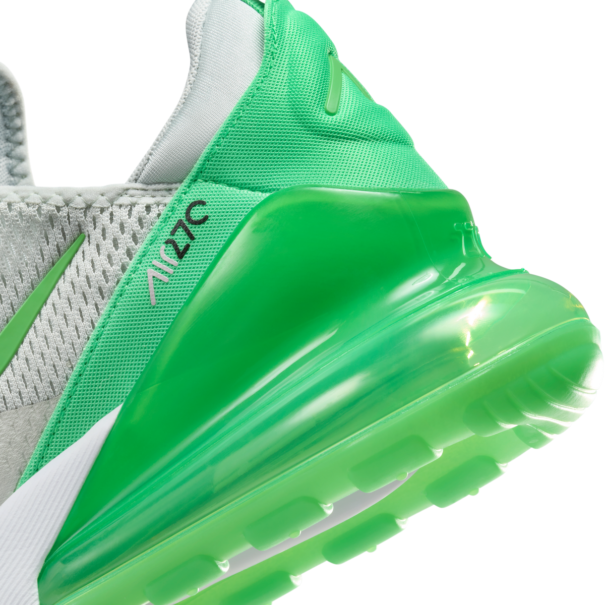 Nike Air Max 270 Light Silver Green Shock