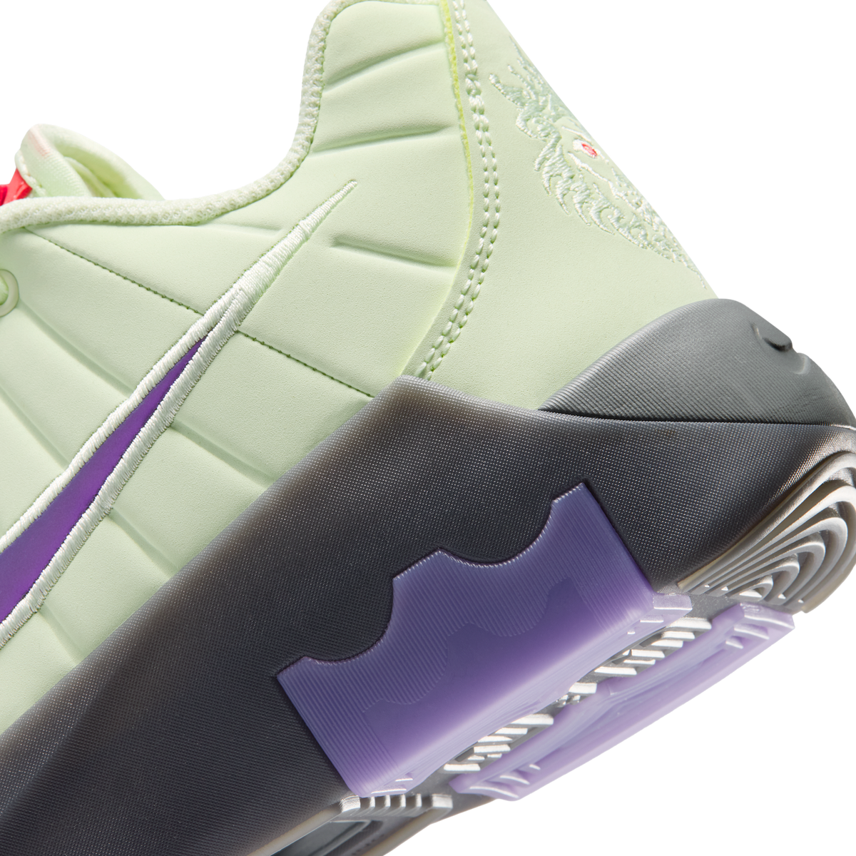 Nike LeBron Witness 9 Volt Tint Black Smoke Grey (GS)