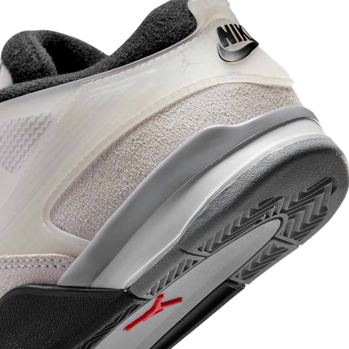 Jordan 4 RM White Light Smoke Grey Black (PS)