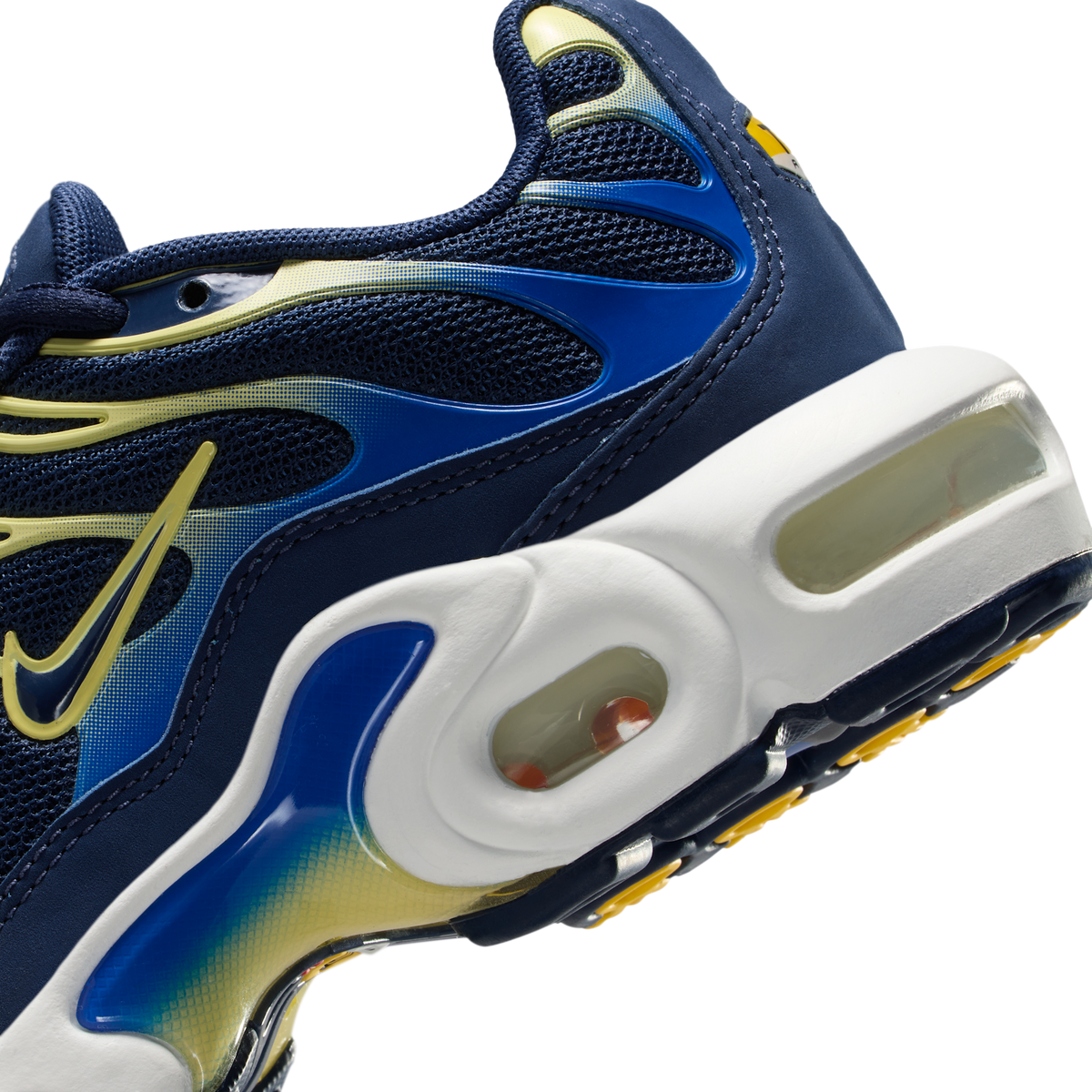 Nike Air Max Plus Midnight Navy Soft Yellow (GS) | CD0609-412